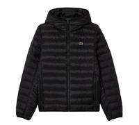 Giacca da tennis da uomo Lacoste Water-Repellent Quilted Puffed - Nero (XL)