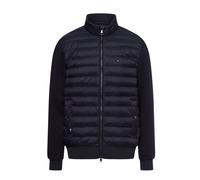 Giacca da tennis da uomo Tommy Hilfiger Mix Media Standing Collar - Blu (L)