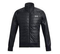 Giacca da tennis da uomo Under Armour Launch Insulated - black/reflective - Nero (XL)