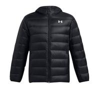 Giacca da tennis da uomo Under Armour Legend Down Hooded - black/white - Nero (L)