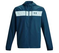 Giacca da tennis da uomo Under Armour Men's UA Sportstyle Windbreaker - petrol blue/fuse teal - Turchese (S)