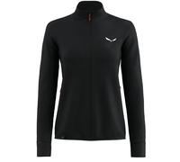 Giacca da trekking a zip completa donna Salewa Puez Waffle Hyb Pl Noir XL