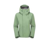 Giacca da trekking Rab Downpour Jacket Wmns (Fig Green) Donna XS (8 UK)