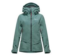 Salewa Ortles GTX 3L EPE W - giacca in GORE-TEX - donna I48 D42 Light Green/Black/Red woman Salewa Committed,Dwr,Recycled Polyamide,Bluesign,Pfc-Free,Gore-Tex Epe
