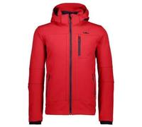 Giacca CMP Zip Hood Softshell rosso - 3XL