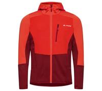 Giacca da trekking con cappuccio e zip in pile VAUDE Monviso Grid Rose S