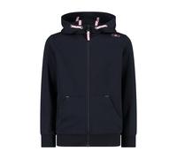CMP - Felpa elasticizzata da bambini con cappuccio fisso, B.Blue-Fard, 116