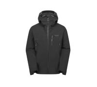 Giacca da trekking con cappuccio Rab Downpour Mountain Noir M