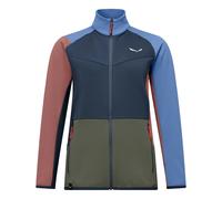 Giacca da trekking con zip donna Salewa Puez Cammino Bleu S