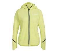 Adidas - Giacca impermeabile e leggera - Xperior Light Rain Jkt W Semi Frozen Lemon - Taglia S - Giallo