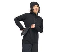 Haglofs Rosson Mid Full Zip Fleece Nero S Donna
