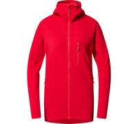 Haglofs Rosson Mid Full Zip Fleece Rosso M Donna