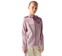 Giacca da trekking Dare2b unisex per bambini, modello Thriving IV Stretch, con protezione UV e inserti riflettenti.