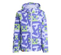 Adidas Minecraft Terrex 2 Layer Climaproof Raincoat Viola 5-6 Years Bambini