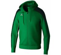 Erima Giacca da allenamento EVO STAR con cappuccio (1032403) Unisex - Bambini e ragazzi, smeraldo/pine grove, 140