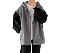 Giacca da uomo 2025 giacca da uomo moda mimetica cardigan tasca cerniera giacca maglione giacche italiane, Grigio, L