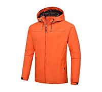 Giacca da Uomo Autunnale Monostrato Sottile Antivento Impermeabile Punching