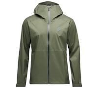 Giacca con cappuccio Black Diamond Fineline Stretch verde scuro - L