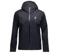 Giacca con cappuccio Black Diamond Fineline Stretch nero - M
