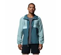 Giacca con cappuccio Columbia Spire Valley Windbreaker blu turchese - L