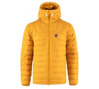 Giacca da uomo Fjällräven Polar Expedition Pack Down Hoodie Green-Mustard Yellow M
