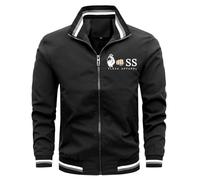 Giacca da Uomo Invernale Elegante Cappotto Leggera Impermeabile Antivento Trench A Vento Zip Addensare Giubbotto Primavera Estate Bomber Giubbino Autunno