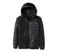 Giacca da Uomo Invernale, Giacca Uomo con Cappuccio Imbottito Fodera Caldo Giacca in Pile Felpa con Cappuccio E Zip Elegante Giubbino Cappotto Giubbotto da Lavoro Uomo per Il Tempo Libero
