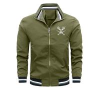 Giacca da Uomo Invernale Jacket Softshell Casual Mezza Stagione Antivento Trench A Vento Vintage Steampunk Primavera Estate Bomber Giubbino Autunno
