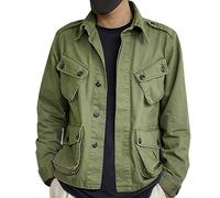 Giacca da uomo leggera da safari da uomo, vintage, giacca cargo da combattimento, cappotto militare resistente, giacche tattiche resistenti ai graffi, cappotti da camicia comodi da indossare, multi