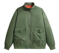 Giacca da Uomo Leggera Elegante Cappotto Manica Lunga Media Slim Fit Parka Riscaldato Taglie Forti Giubbotto con Cerniera Tasche Stile Casual Boscaiolo Giubbino Sportiva Antivento