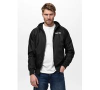 Giacca da uomo PitBull ATHLETIC LOGO JACKET Giacca a vento leggera Pit Bull Nero