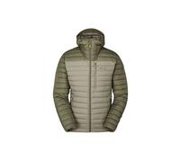 Rab - Piumino da uomo - Microlight Alpine Jacket Light Khaki Stone per Uomo in Pelle - Taglia M - Kaki