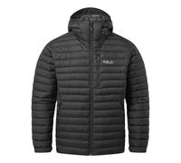 Rab - Piumino caldo in piuma - Microlight Alpine Jacket Black per Uomo in Pelle - Taglia L - Nero