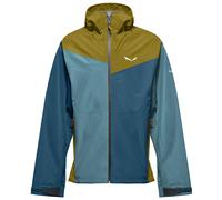 Giacca da uomo Salewa Puez Aqua 4 Ptx 2.5L M Jacket Taglia: XL / Colore: blu/verde