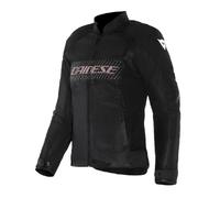 Dainese - Herosphere Air Tex Jacket Wmn, Giacca Moto in Tessuto, Ventilata e Estiva, Donna, Nero/Grigio/Verde Chiaro, 46