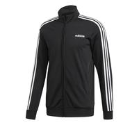 Giacca della tuta adidas Essentials 3-Stripes Tricot Noir L