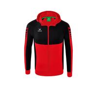Giacca della tuta con cappuccio per bambini Erima Six Wings Rouge 14 anni