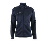 Giacca della tuta da donna con zip integrale Craft Squad 2.0 Blu XL