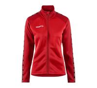 Giacca della tuta da donna con zip integrale Craft Squad 2.0 Rosso 2XL