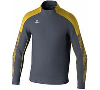 Erima Giacca da allenamento EVO STAR (1032416) Unisex - Bambini e ragazzi, slate grey/giallo, 164