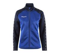 Giacca della tuta donna con zip integrale Craft Squad 2.0 Blu XS