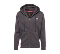 Giacca di felpa Uomo ALPHA INDUSTRIES S grigio scuro / bianco