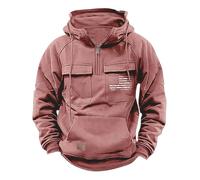 Giacca di Felpa Uomo Cappuccio Leggera da Esterno con Tasche Felpa Classiche a Tinta Unita Maniche Lunghe Sportiva Felpe Casual Comoda Traspiranti Abbigliamento Jogging Autunnale E Invernale