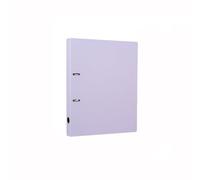 Giacca di file Cartella perforata A4 in PP con due fori, raccoglitore ad anelli, organizer for documenti informativi, for scuola e ufficio Cartella di file in espansione(Purple)