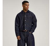 Giacca di jeans a maniche lunghe con bottoni e colletto, con dettagli di cuciture, spalle scese, stile giapponese grezzo, essenziale per la primavera L,M,S,XL,XXLColore unicoDenim