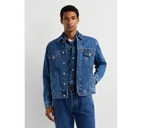 Giacca di jeans, ALBION Blu S Tinta unita