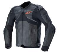 Alpinestars Atem V5 giacca in pelle moto traforata, nero, taglia 50 per maschi