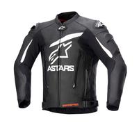 Giacca di pelle Alpinestars GP Plus V4 nero/bianco