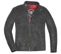 Giacca di pelle da moto HolyFreedom Burn Out Black