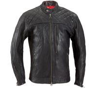 Giacca di pelle da moto HolyFreedom Burn Out Black